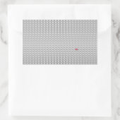 ユニオンジャック – 統一された王国 長方形シール (バッグ)