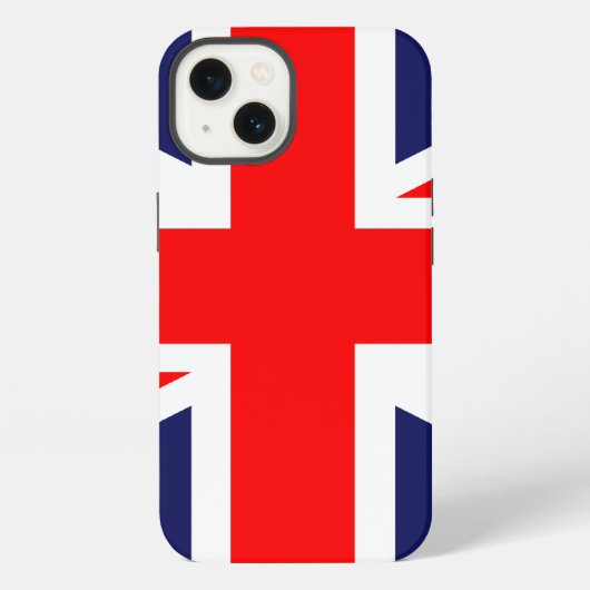 ユニオンジャック - 英国旗 iPhoneケース (裏面)