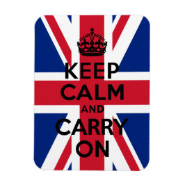 ユニオンジャックKeep Calm and Carry On マグネット
