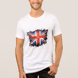 ユニオンジャックTシャツ メンズ トライブレンドTシャツ