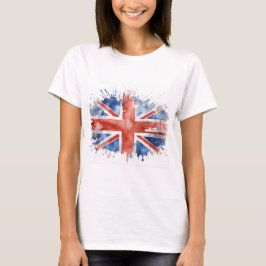 ユニオンジャックTシャツ 女性用 Tシャツ