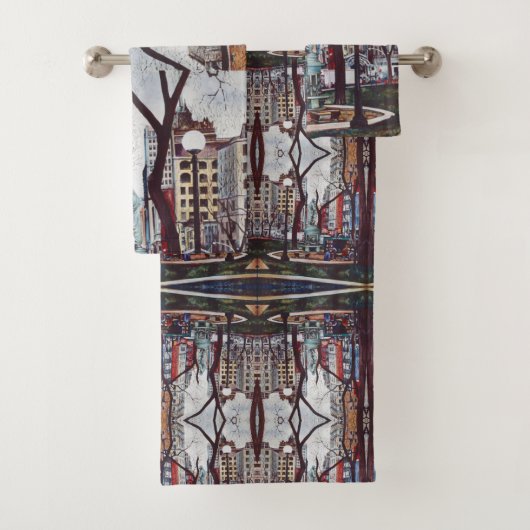 ユニオンスクエアの色の匂い バスタオルセット (インサイチュ)