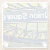 ユニオンスクエアズパーラー ガラスコースター (裏面)