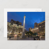 ユニオンスクエアダウンタウンサンフランシスコ ポストカード (正面/裏面)