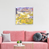 ユニオンスクエア春バイフレデリックチルドハッサム キャンバスプリント (インサイチュ (リビング))