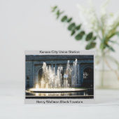 ユニオンステーションファウンテン ポストカード (スタンド正面)