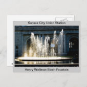 ユニオンステーションファウンテン ポストカード (正面/裏面)