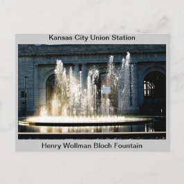 ユニオンステーションファウンテン ポストカード