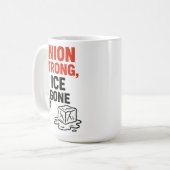 ユニオンストロング、氷が消えた…移民の抗議 コーヒーマグカップ (正面左)