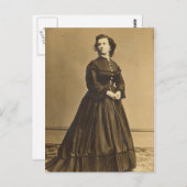 ユニオンスパイポーリーヌクッシュマンのポートレート ポストカード (正面/裏面)