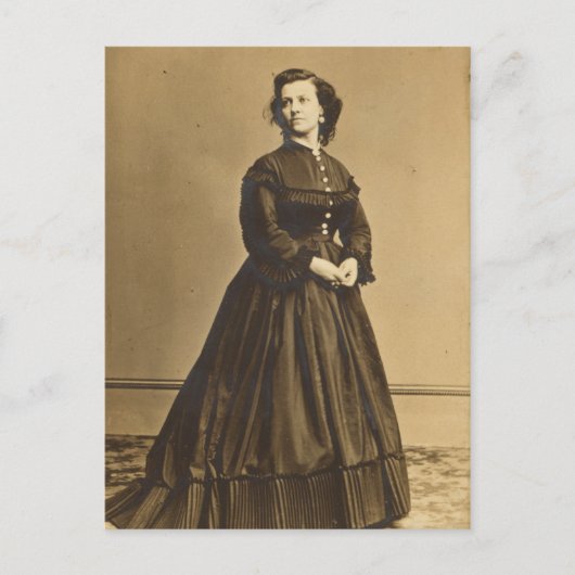 ユニオンスパイポーリーヌクッシュマンのポートレート ポストカード (正面)