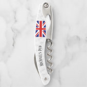 ユニオンパーソナライズされたジャック付きバーパブ旗 ソムリエナイフ (裏面)