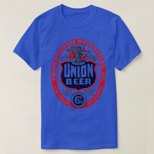 ユニオンビール Tシャツ (デザイン正面)