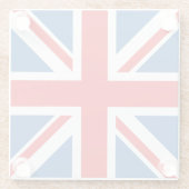 ユニオンフラグ/ジャックデザイン ガラスコースター (裏面)