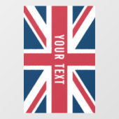 ユニオンフラッグ イギリス国旗 ウィンドウサイン (シート)