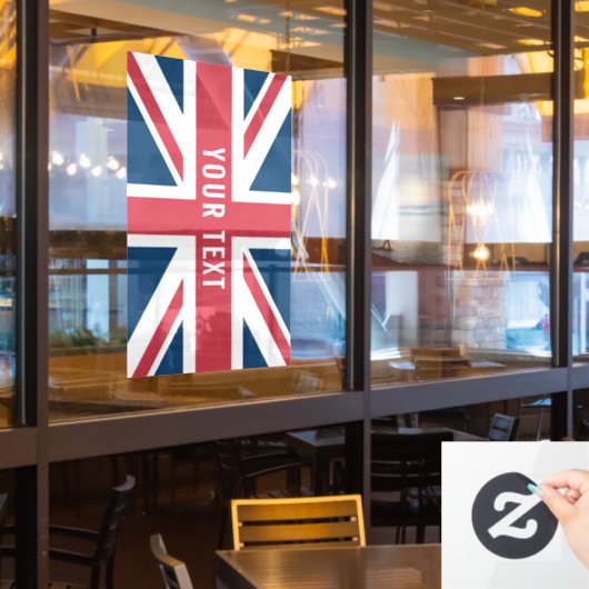ユニオンフラッグ イギリス国旗 ウィンドウサイン (レストラン窓)