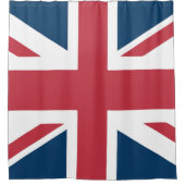 ユニオンフラッグ イギリス国旗 シャワーカーテン (正面)