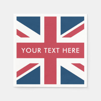 ユニオンフラッグ イギリス国旗 スタンダードカクテルナプキン
