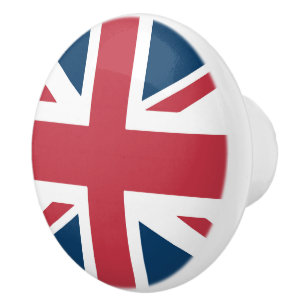 ユニオンフラッグ イギリス国旗 セラミックノブ