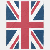 ユニオンフラッグ イギリス国旗 フリースブランケット (正面)