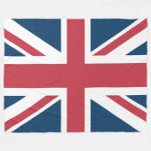 ユニオンフラッグ イギリス国旗 フリースブランケット (正面(横))