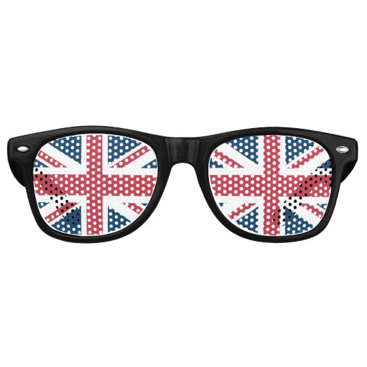 ユニオンフラッグ イギリス国旗 レトロサングラス (正面)