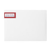 ユニオンフラッグ イギリス ウェディング ラップアラウンドラベル (正面)