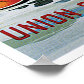 ユニオンライン蒸気船海ライナー ポスター (角)