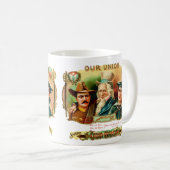 ユニオンヴィンテージシガーボックスラベル コーヒーマグカップ (正面右)