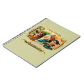 ユニオンヴィンテージシガーボックスラベル ノートブック (左側)