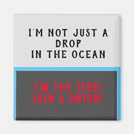 ユニオン会員磁石 マグネット (正面)