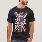 ユニオン保ジャックCalm I'm British Tee Tシャツ (正面)