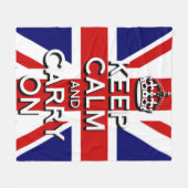 ユニオン保ジャッ運クはオン フリースブランケット (正面(横))