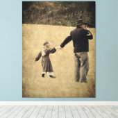 ユニオン兵士と娘 キャンバスプリント (インサイチュ (ウッドフロア))
