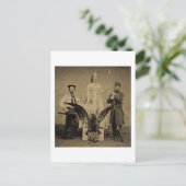 ユニオン兵士、セーラー、レディ・リバティ内戦 ポストカード (スタンド正面)