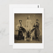 ユニオン兵士、セーラー、レディ・リバティ内戦 ポストカード (正面/裏面)