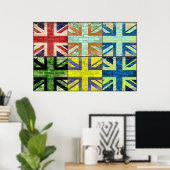 ユニオン国旗 ポスター (ホームオフィス)