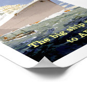 ユニオン城「アフリカへの大きな船の道」 ポスター (角)