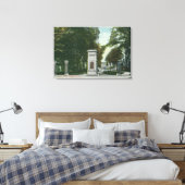ユニオン大学記念門の眺め キャンバスプリント (インサイチュ (寝室))