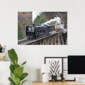 ユニオン太平洋844ケディWye ポスター (ホームオフィス)