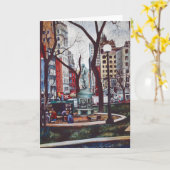 ユニオン広場の色のグリーティングカードの匂い カード (黄色い花)