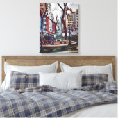 ユニオン広場の色の匂い キャンバスプリント (インサイチュ (寝室))