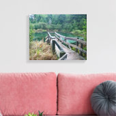 ユニオン春 – 山林ワイルド キャンバスプリント (インサイチュ (リビング))