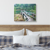 ユニオン春 – 山林ワイルド キャンバスプリント (インサイチュ (寝室))