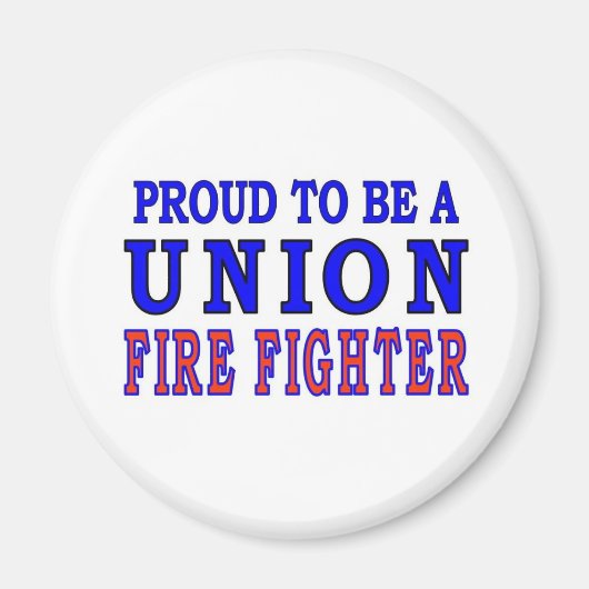 ユニオン消防士 マグネット (正面)