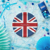 ユニオン結婚ジャック ペーパープレート (パーティー)