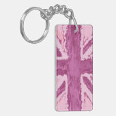 ユニオン色彩の鮮やかジャック・アート・プラム キーホルダー (正面左)