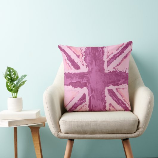 ユニオン色彩の鮮やかジャック・アート・プラム クッション (椅子)