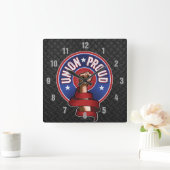 ユニオン誇りを持った四角時計 スクエア壁時計 (ホーム)