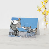 ユニオン通り、ウッドールとハートミル。 カード (黄色い花)